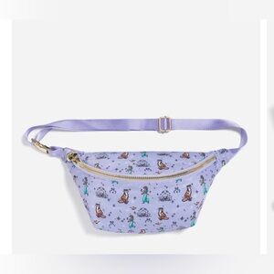 2026 NWT Stoney Clover Lane x Disney Princess Jasmine Jumbo Fanny + Sticker
